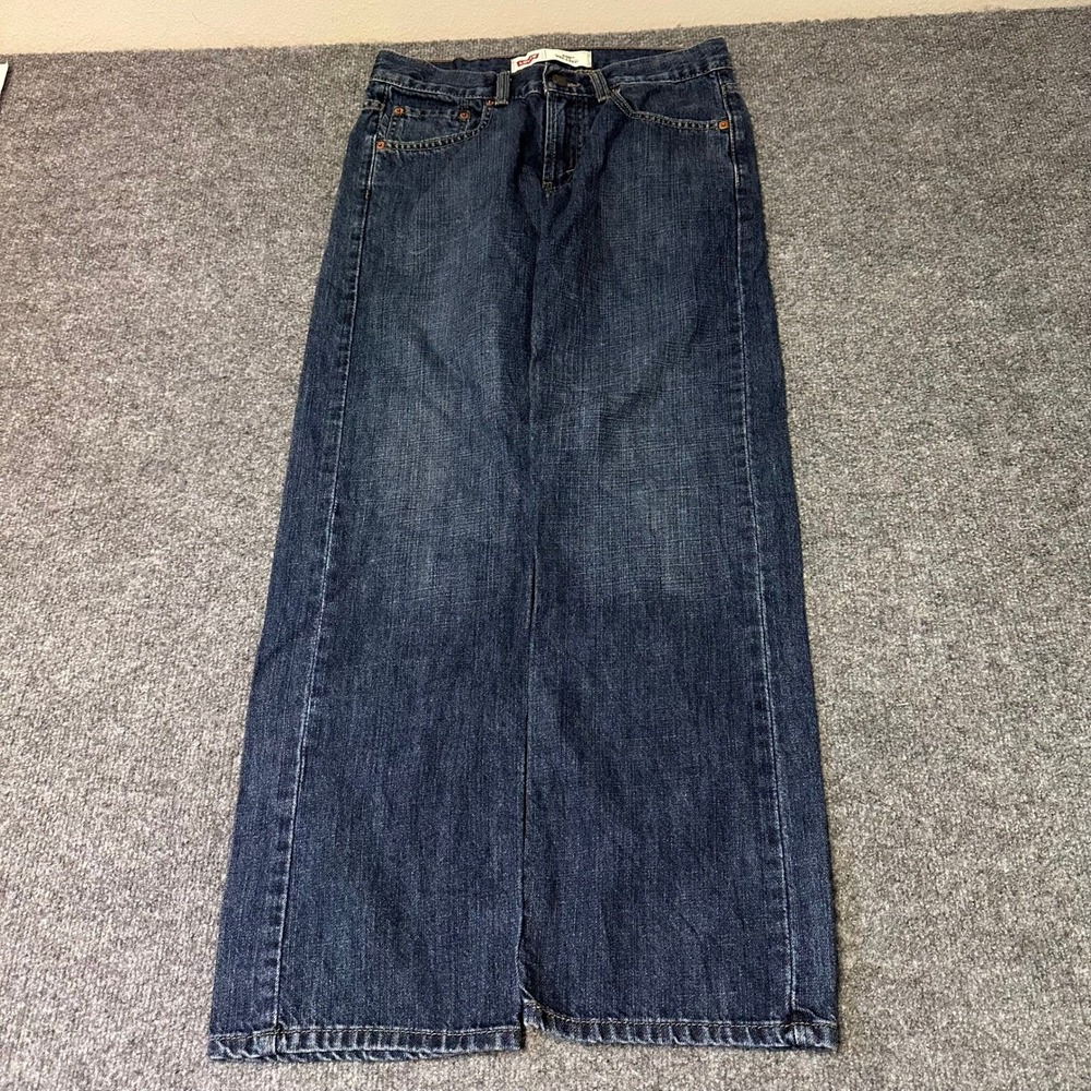 Levi's Jeans Mens Size 28x28 Dark Wash 550 Relaxed Fit Denim Classic Casual
